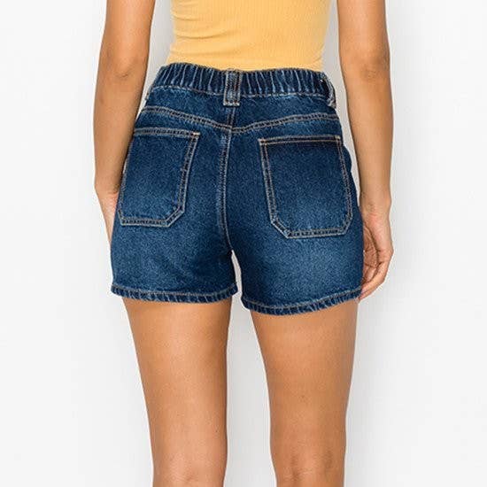 PANTALONES CORTOS CON BOLSILLO RÍGIDO ELÁSTICO